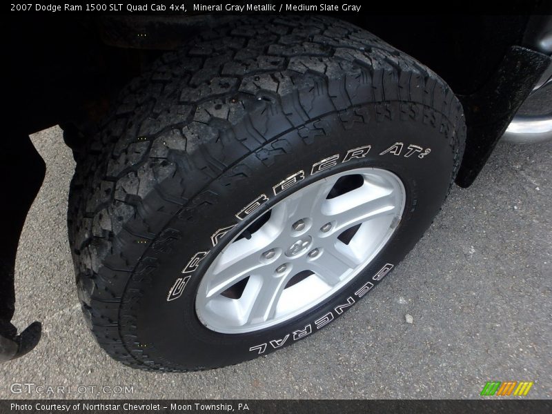 Mineral Gray Metallic / Medium Slate Gray 2007 Dodge Ram 1500 SLT Quad Cab 4x4