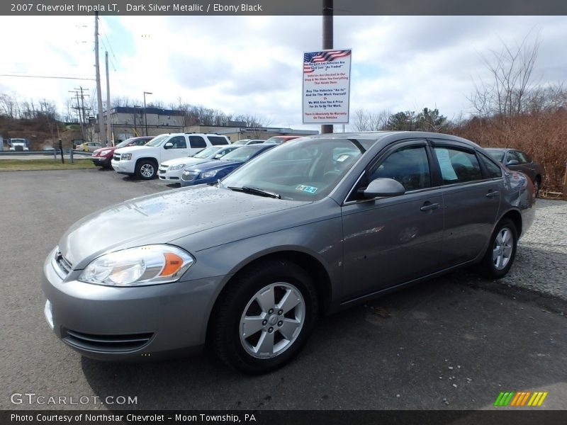 Dark Silver Metallic / Ebony Black 2007 Chevrolet Impala LT