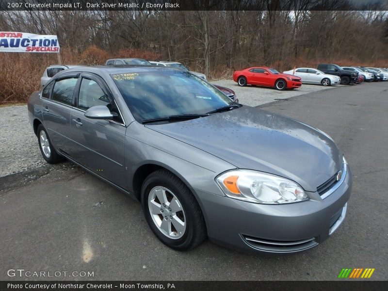 Dark Silver Metallic / Ebony Black 2007 Chevrolet Impala LT