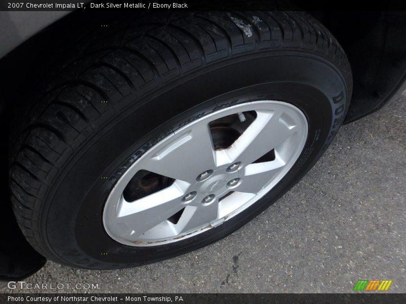 Dark Silver Metallic / Ebony Black 2007 Chevrolet Impala LT