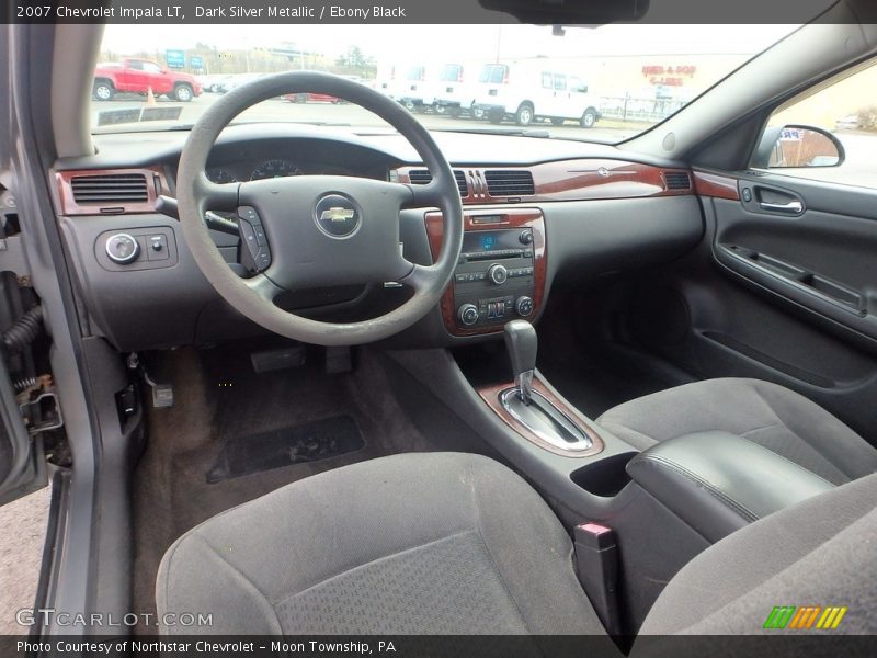 Dark Silver Metallic / Ebony Black 2007 Chevrolet Impala LT