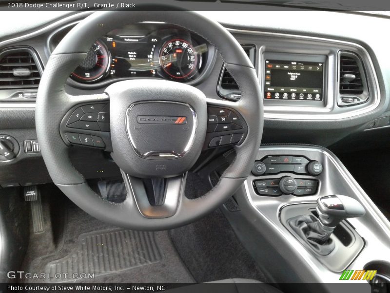 Granite / Black 2018 Dodge Challenger R/T