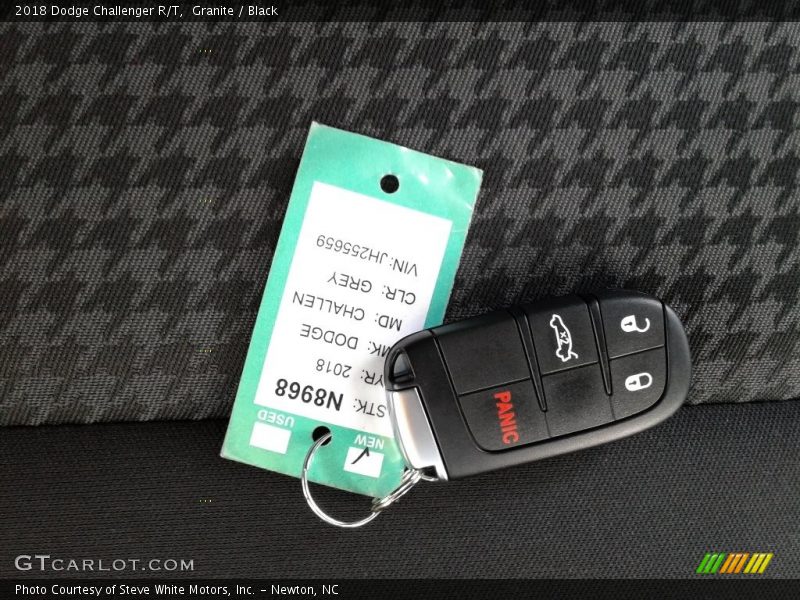 Granite / Black 2018 Dodge Challenger R/T