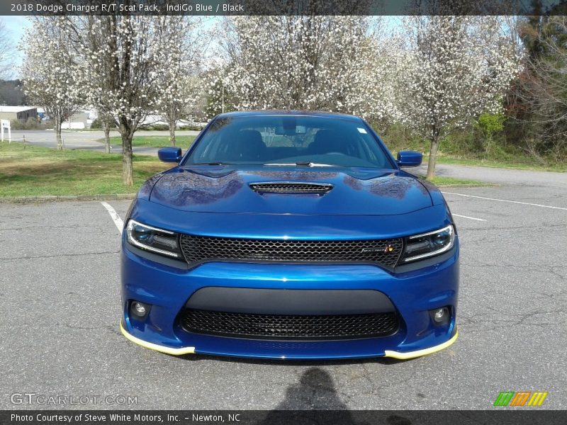 IndiGo Blue / Black 2018 Dodge Charger R/T Scat Pack