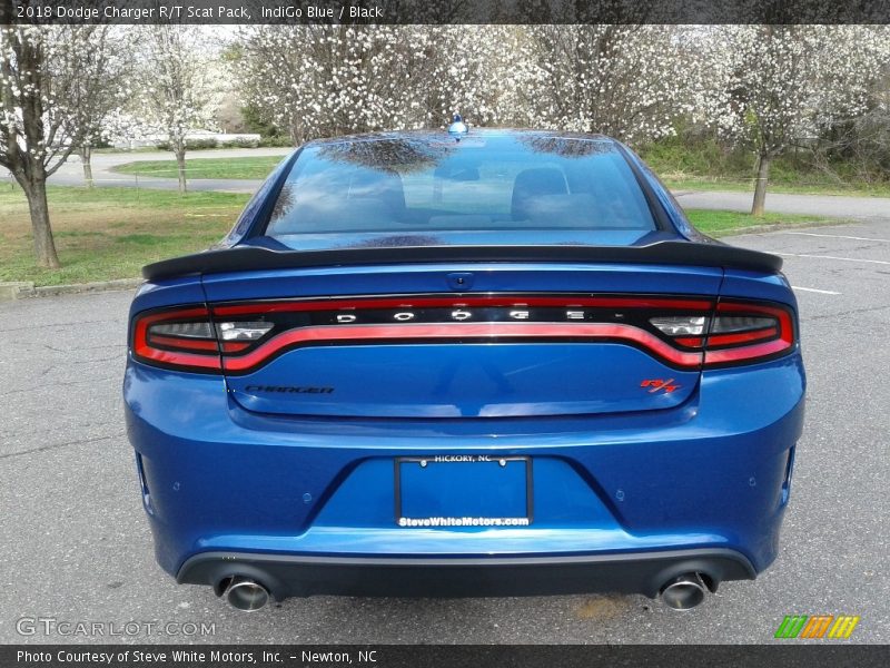 IndiGo Blue / Black 2018 Dodge Charger R/T Scat Pack