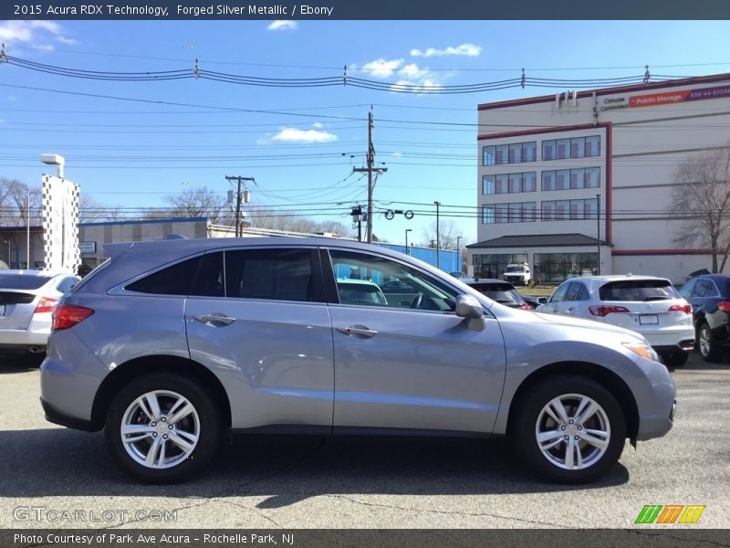 Forged Silver Metallic / Ebony 2015 Acura RDX Technology