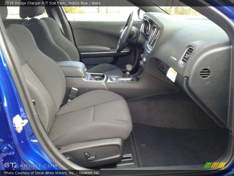 IndiGo Blue / Black 2018 Dodge Charger R/T Scat Pack