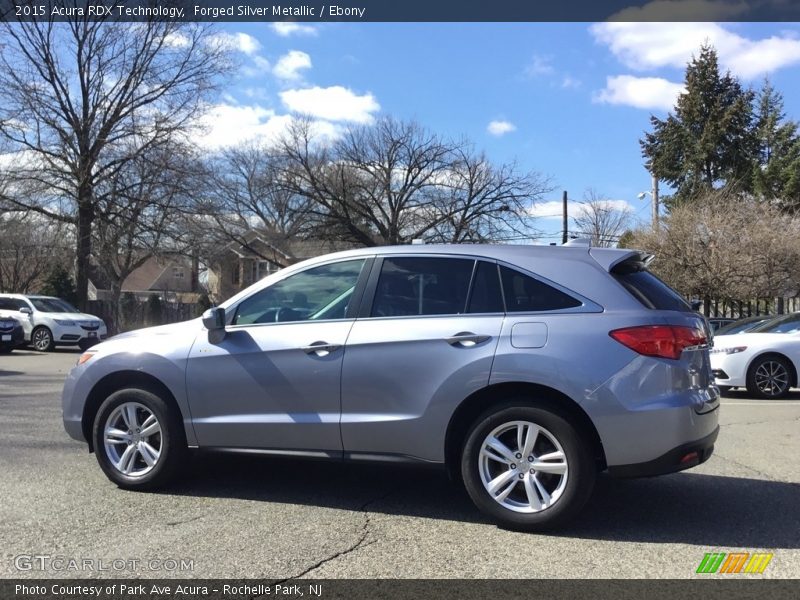 Forged Silver Metallic / Ebony 2015 Acura RDX Technology
