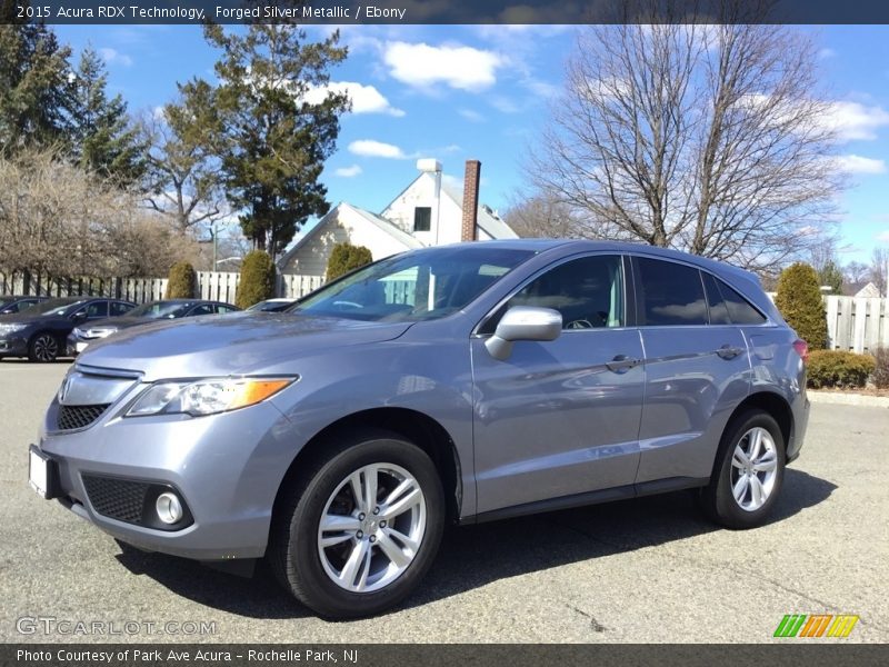 Forged Silver Metallic / Ebony 2015 Acura RDX Technology