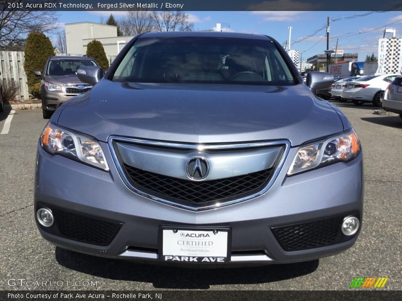 Forged Silver Metallic / Ebony 2015 Acura RDX Technology