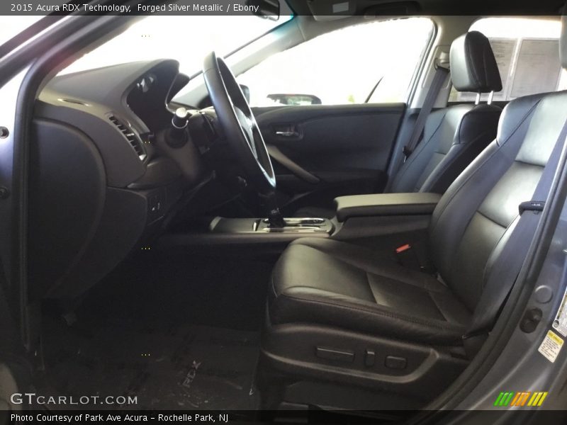 Forged Silver Metallic / Ebony 2015 Acura RDX Technology