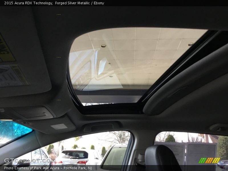 Forged Silver Metallic / Ebony 2015 Acura RDX Technology