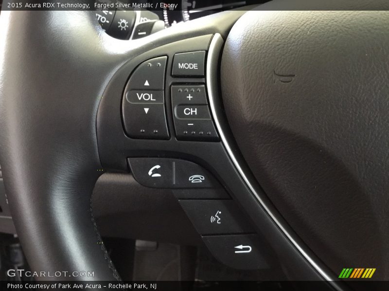 Forged Silver Metallic / Ebony 2015 Acura RDX Technology