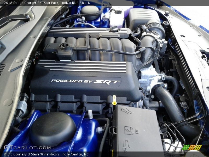 IndiGo Blue / Black 2018 Dodge Charger R/T Scat Pack