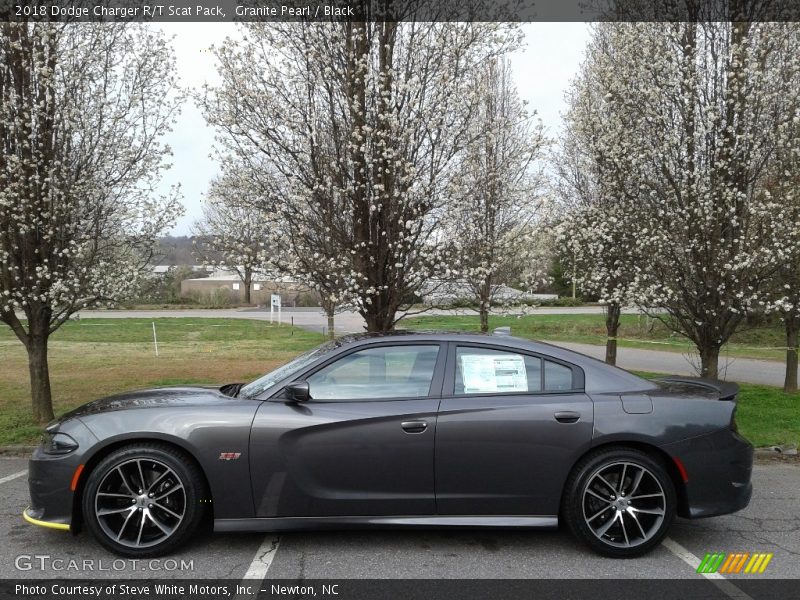 Granite Pearl / Black 2018 Dodge Charger R/T Scat Pack