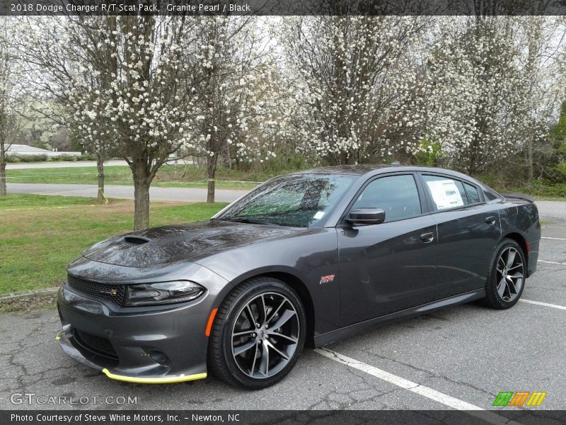 Granite Pearl / Black 2018 Dodge Charger R/T Scat Pack