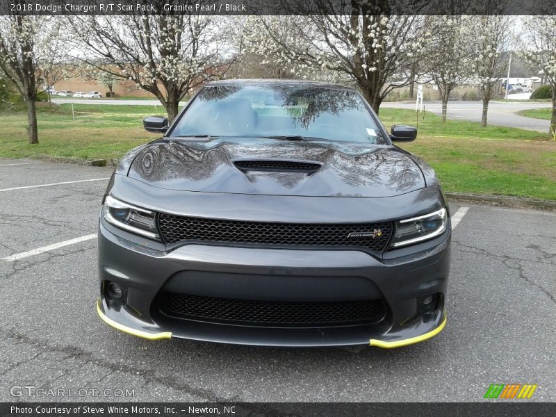 Granite Pearl / Black 2018 Dodge Charger R/T Scat Pack