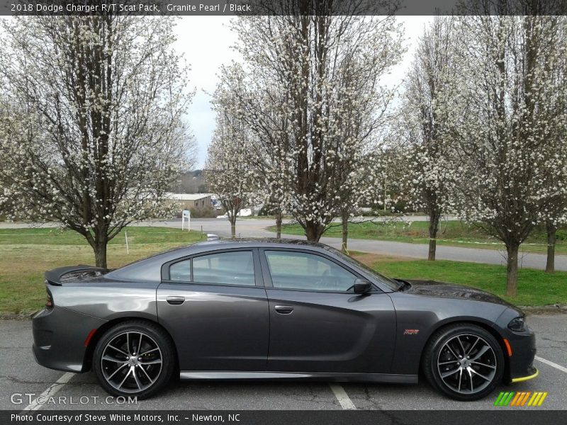 Granite Pearl / Black 2018 Dodge Charger R/T Scat Pack