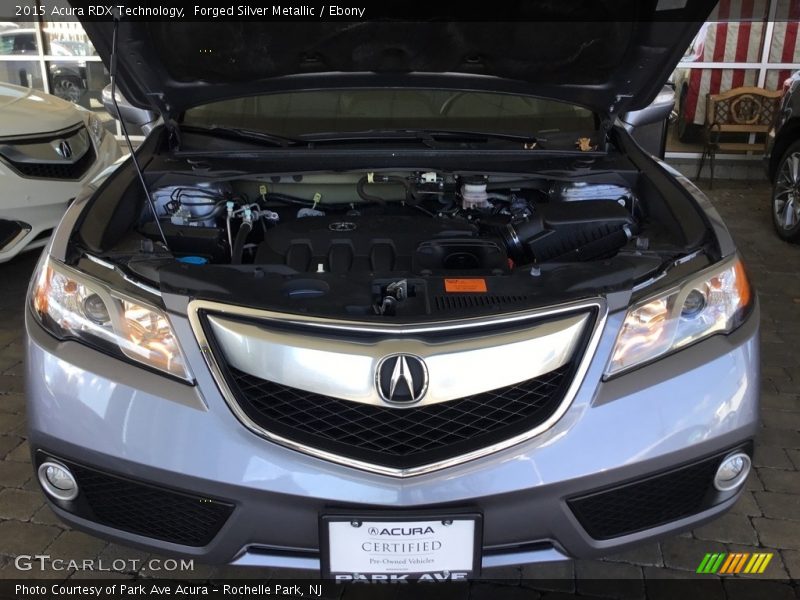 Forged Silver Metallic / Ebony 2015 Acura RDX Technology