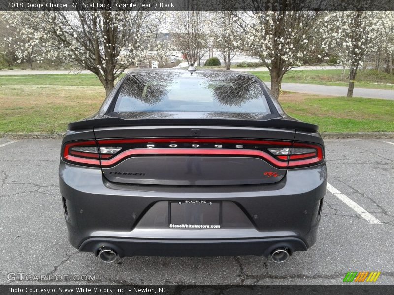 Granite Pearl / Black 2018 Dodge Charger R/T Scat Pack