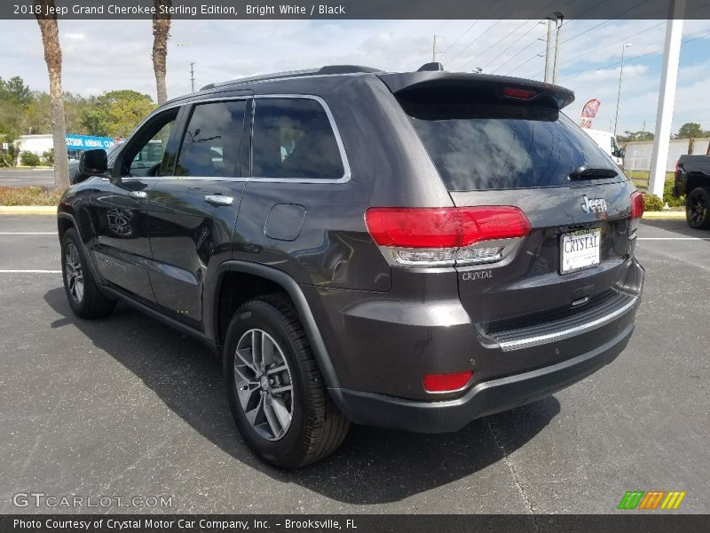 Bright White / Black 2018 Jeep Grand Cherokee Sterling Edition