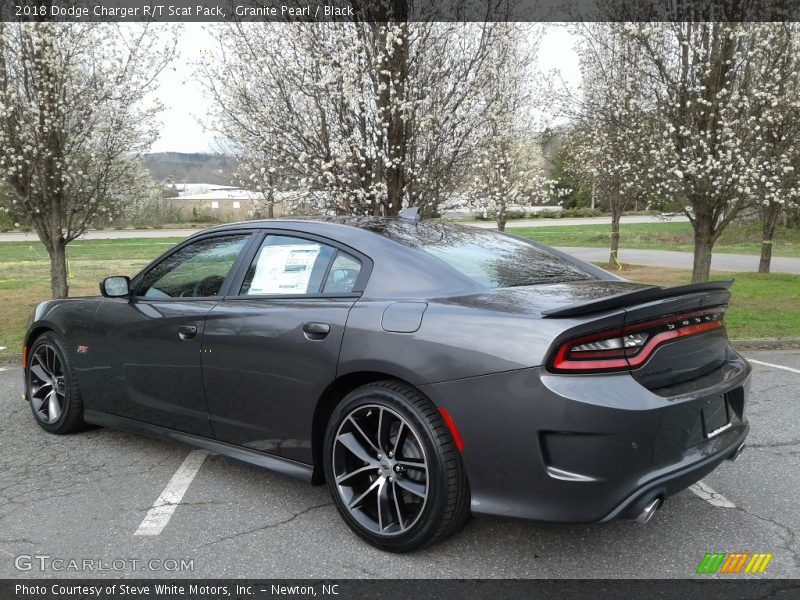Granite Pearl / Black 2018 Dodge Charger R/T Scat Pack