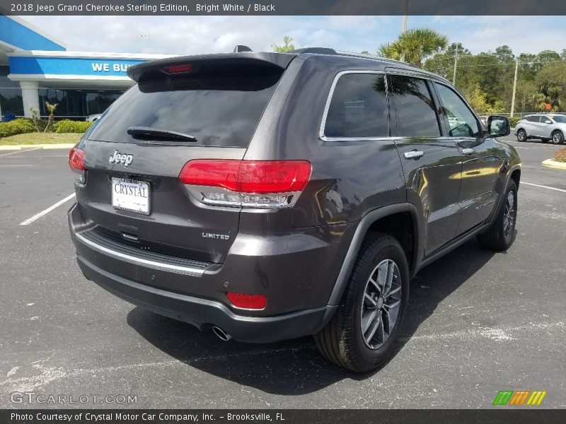 Bright White / Black 2018 Jeep Grand Cherokee Sterling Edition