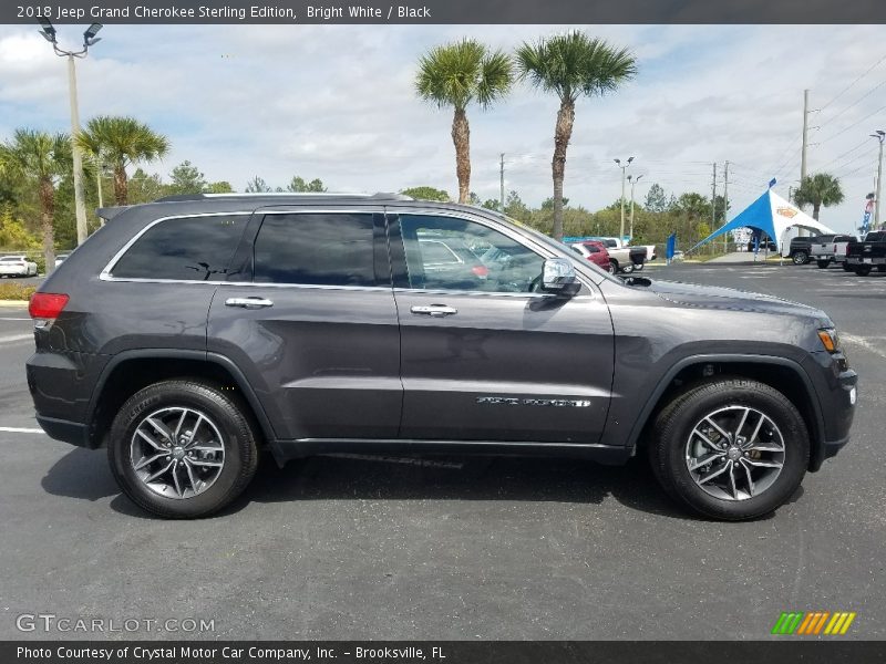 Bright White / Black 2018 Jeep Grand Cherokee Sterling Edition