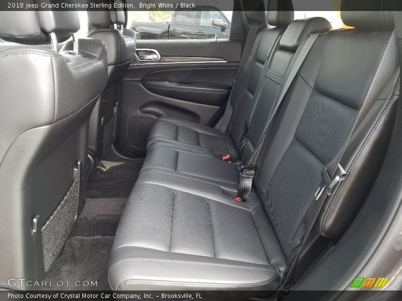 Bright White / Black 2018 Jeep Grand Cherokee Sterling Edition