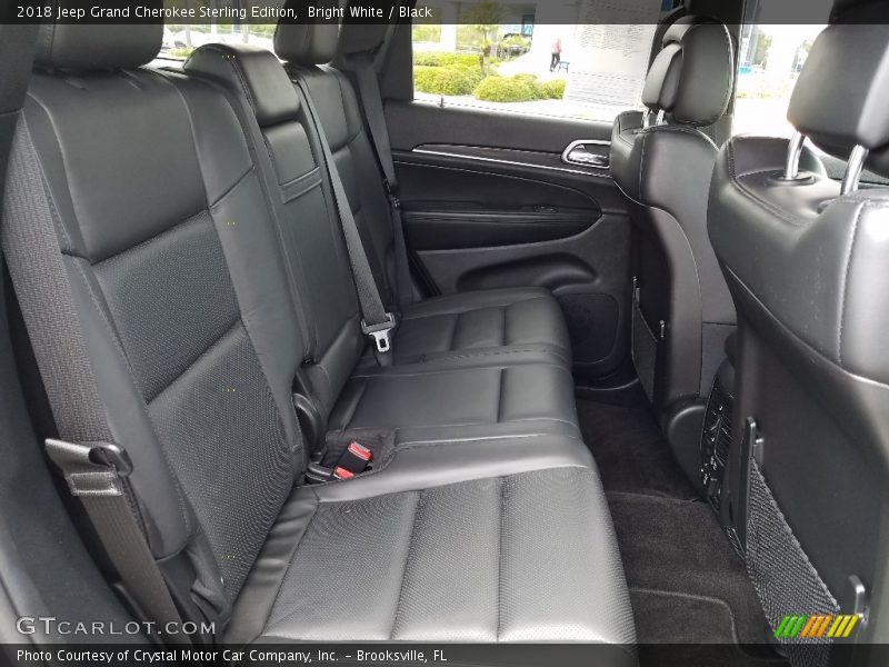 Bright White / Black 2018 Jeep Grand Cherokee Sterling Edition