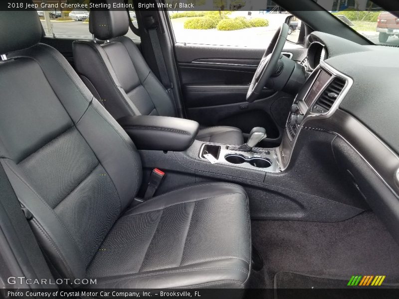 Bright White / Black 2018 Jeep Grand Cherokee Sterling Edition