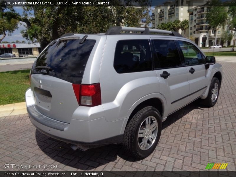 Liquid Silver Metallic / Charcoal 2006 Mitsubishi Endeavor LS