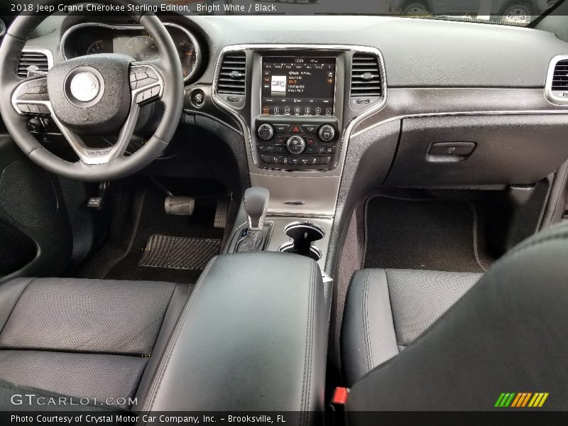 Bright White / Black 2018 Jeep Grand Cherokee Sterling Edition