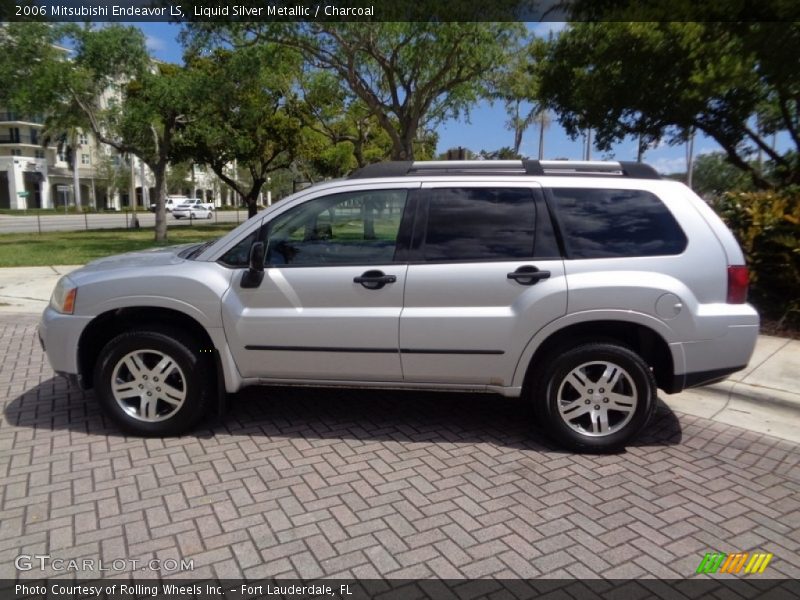 Liquid Silver Metallic / Charcoal 2006 Mitsubishi Endeavor LS