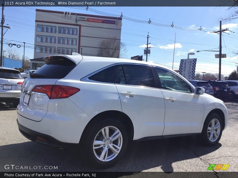 White Diamond Pearl / Parchment 2015 Acura RDX Technology