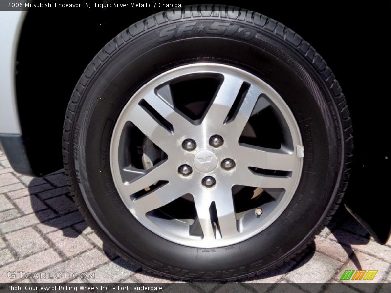 Liquid Silver Metallic / Charcoal 2006 Mitsubishi Endeavor LS