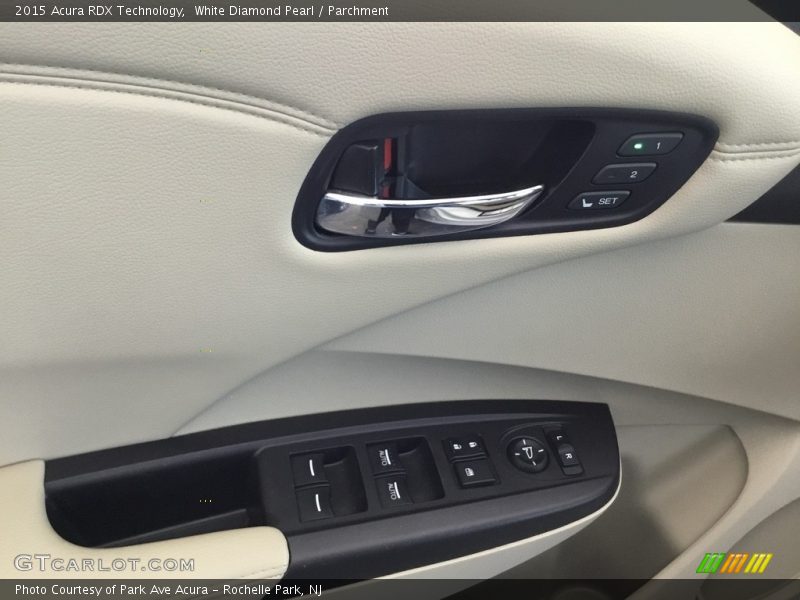 White Diamond Pearl / Parchment 2015 Acura RDX Technology