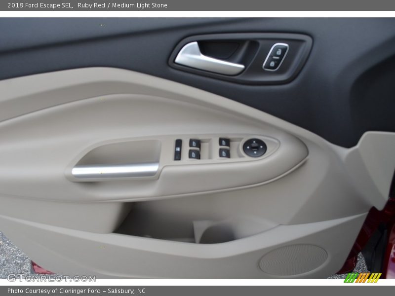 Ruby Red / Medium Light Stone 2018 Ford Escape SEL
