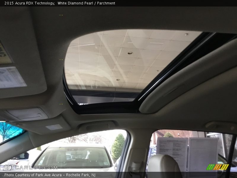 White Diamond Pearl / Parchment 2015 Acura RDX Technology