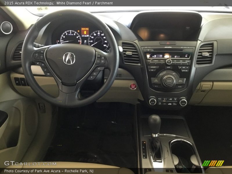 White Diamond Pearl / Parchment 2015 Acura RDX Technology