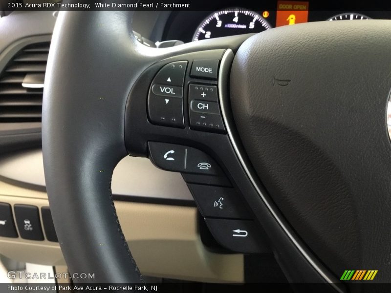 White Diamond Pearl / Parchment 2015 Acura RDX Technology