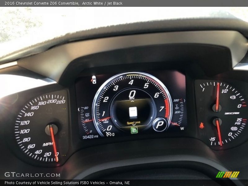 Arctic White / Jet Black 2016 Chevrolet Corvette Z06 Convertible