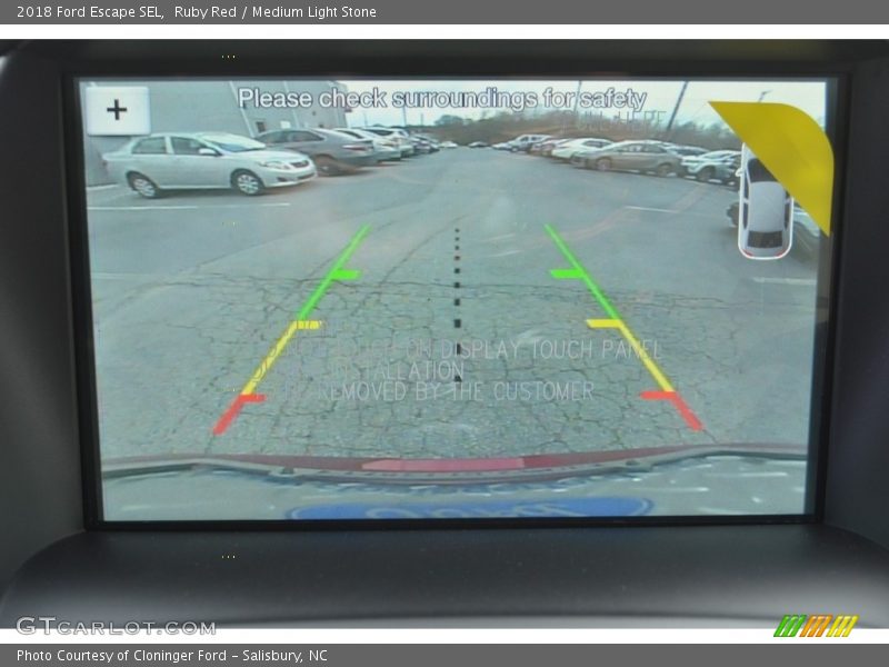 Ruby Red / Medium Light Stone 2018 Ford Escape SEL