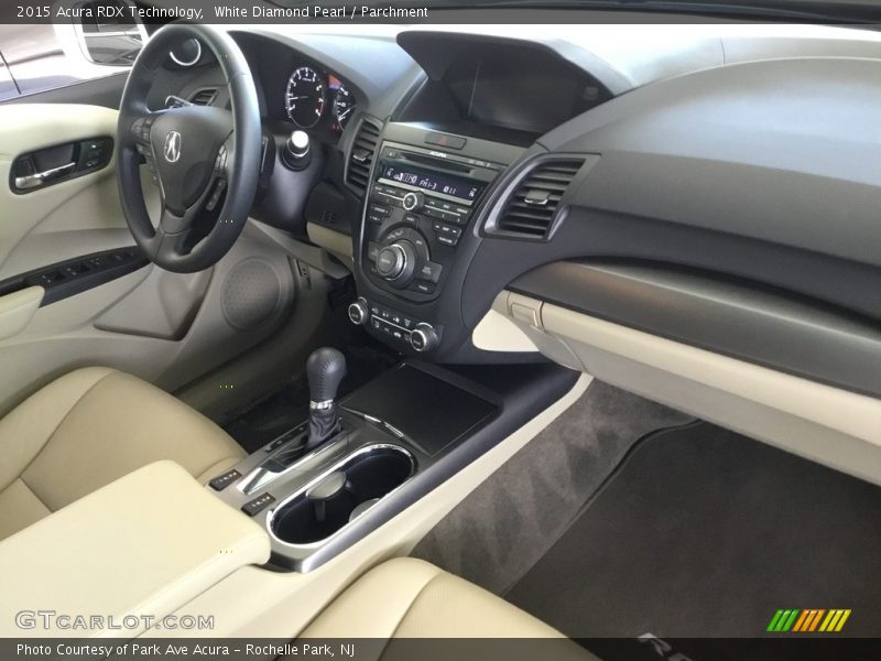 White Diamond Pearl / Parchment 2015 Acura RDX Technology