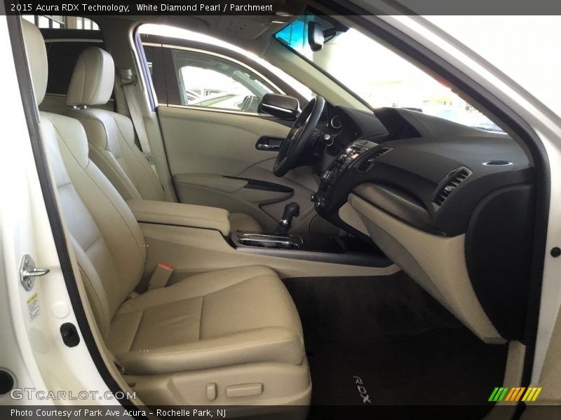 White Diamond Pearl / Parchment 2015 Acura RDX Technology