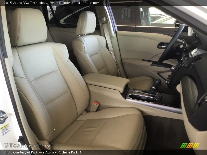 White Diamond Pearl / Parchment 2015 Acura RDX Technology