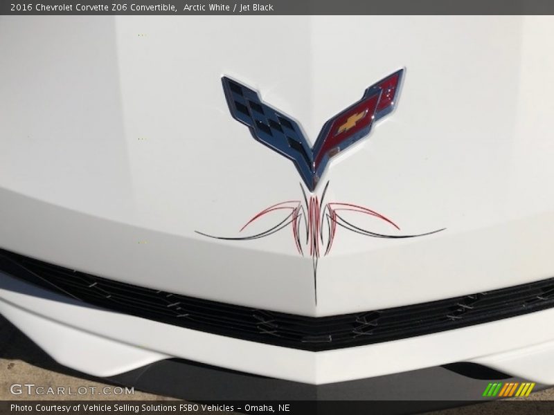 Arctic White / Jet Black 2016 Chevrolet Corvette Z06 Convertible