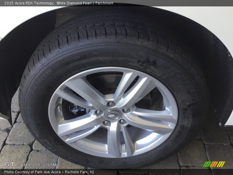 White Diamond Pearl / Parchment 2015 Acura RDX Technology