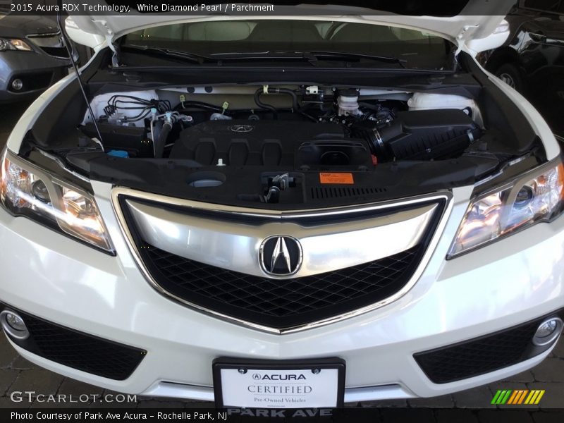 White Diamond Pearl / Parchment 2015 Acura RDX Technology