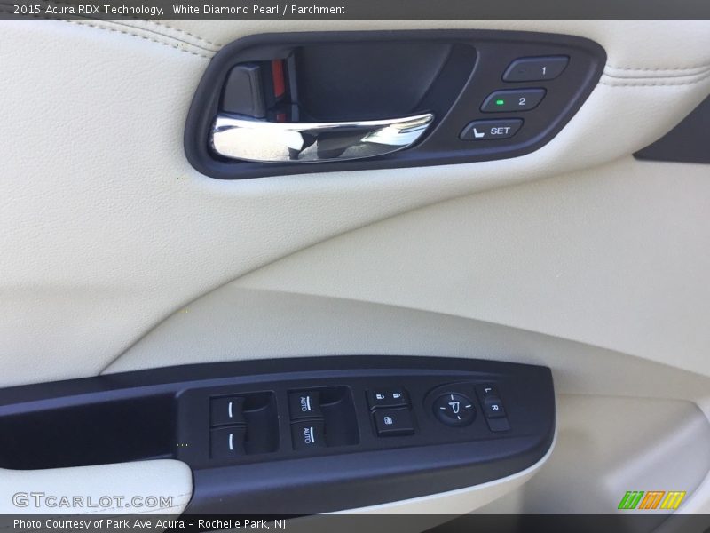White Diamond Pearl / Parchment 2015 Acura RDX Technology